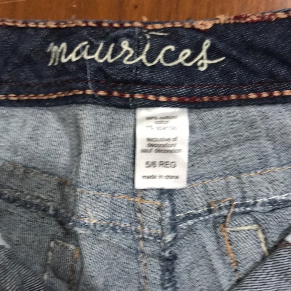 Boot cut distressed jeans - Picture 4 of 4